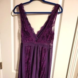 Lace nightgown